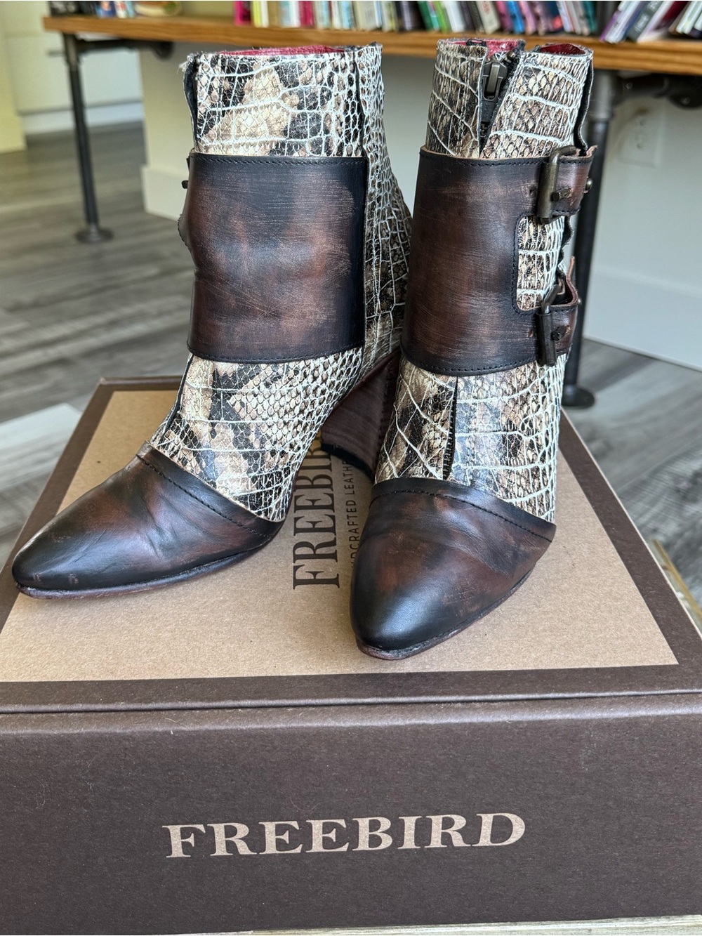 Freebird ‘Joey’ - Black Multi; Size 10
